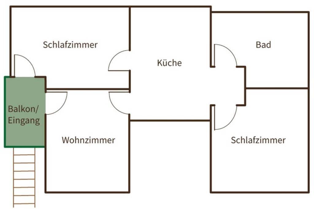 Ferienwohnung An Der Foersterei Ohrenfeld Eksteriør billede